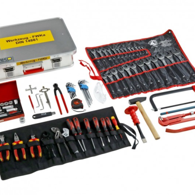 Aluminijska DIN kutija za RUČNI ALAT, DIN 14881-FWKa, set