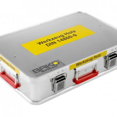 Aluminijska DIN kutija za alat prazna s poklopcem