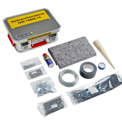 Aluminijska DIN kutija za potrošni materijal DIN 14800 - VMK, set