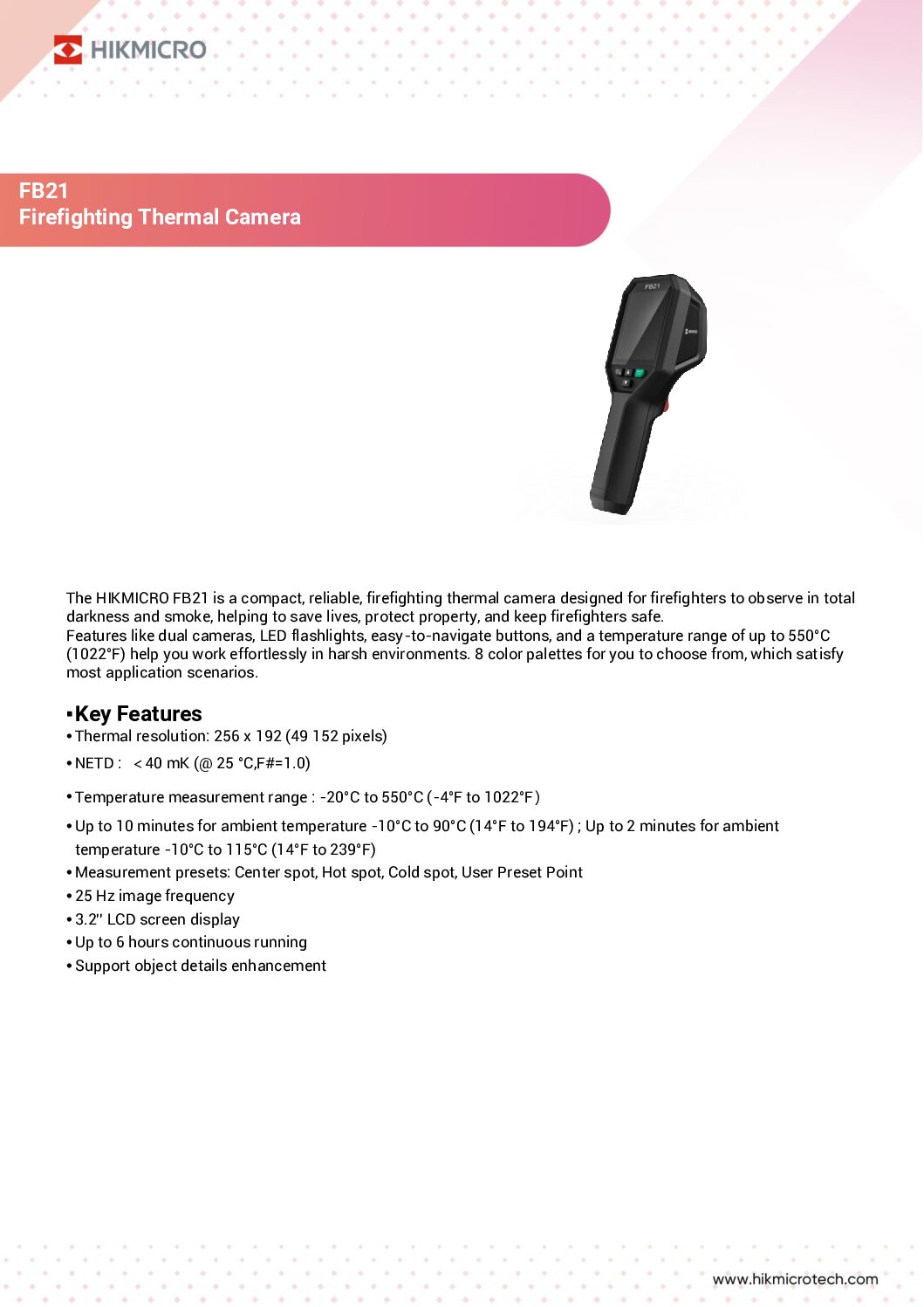 Termo kamera HIKMICRO FB21 - Slika 6