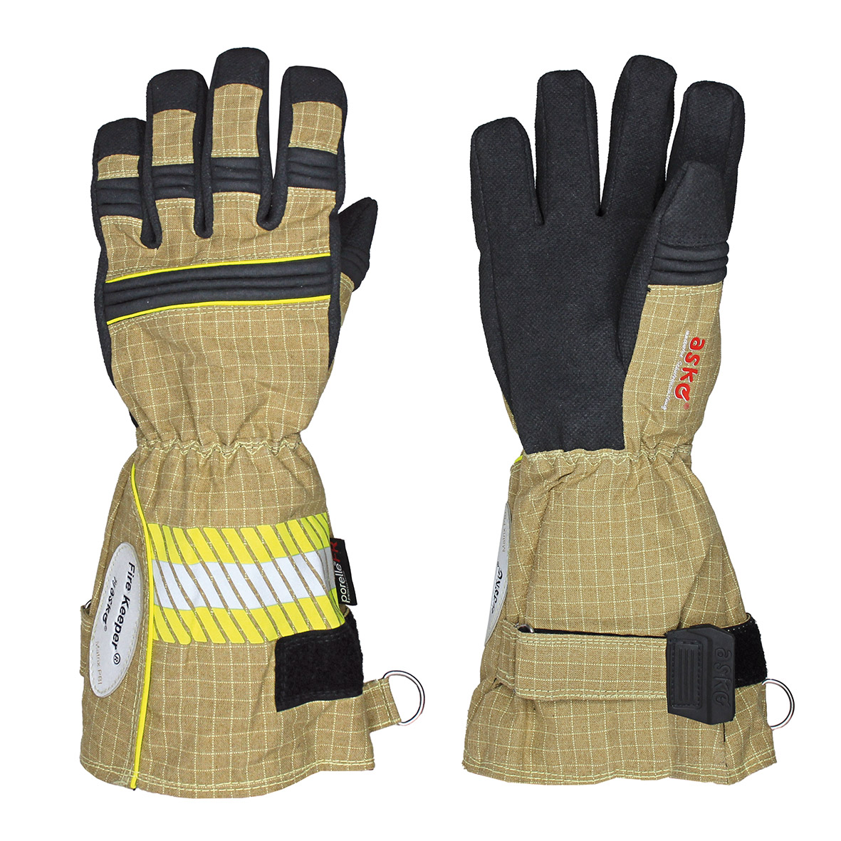 Vatrogasne rukavice Asko Fire Keeper PBI Matrix - duga manžeta