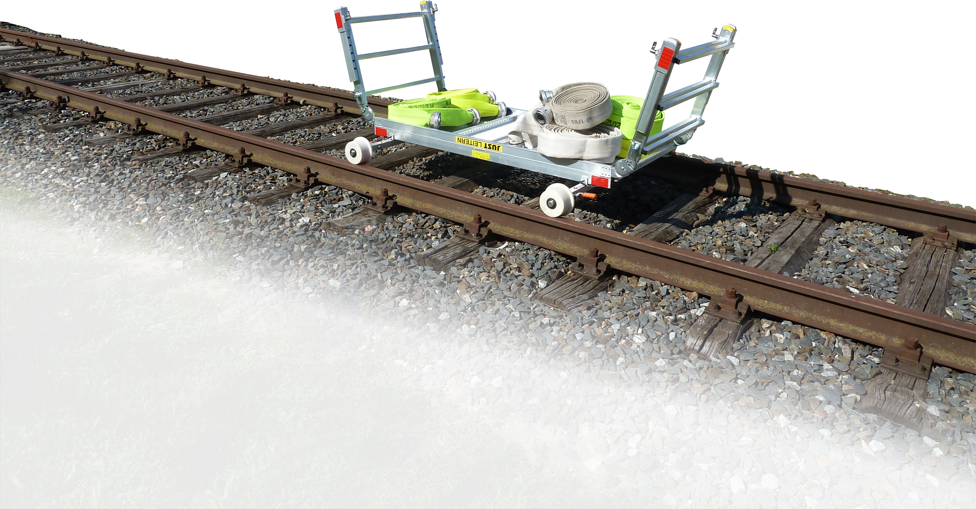 Just - Set kotača i osovine za spasilačku platformu, FD-130